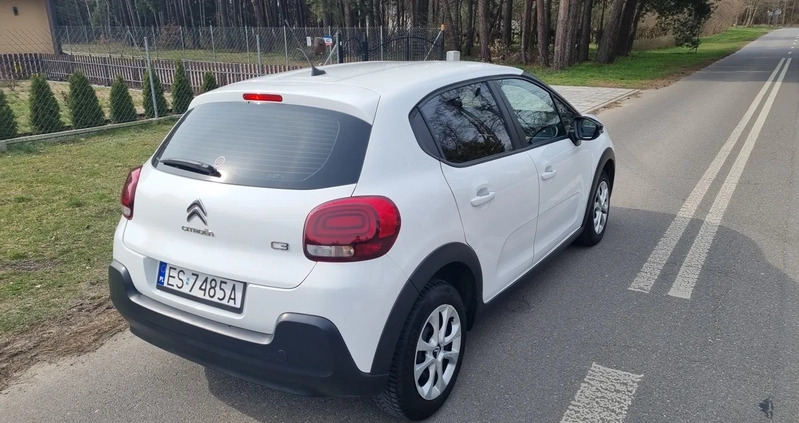 Citroen C3 cena 49900 przebieg: 28000, rok produkcji 2021 z Skierniewice małe 79